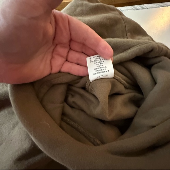 IDLT Basics Brown Loose Oversized Double Layer Comfort Unisex Perfect Hoodie XL - Picture 13 of 16